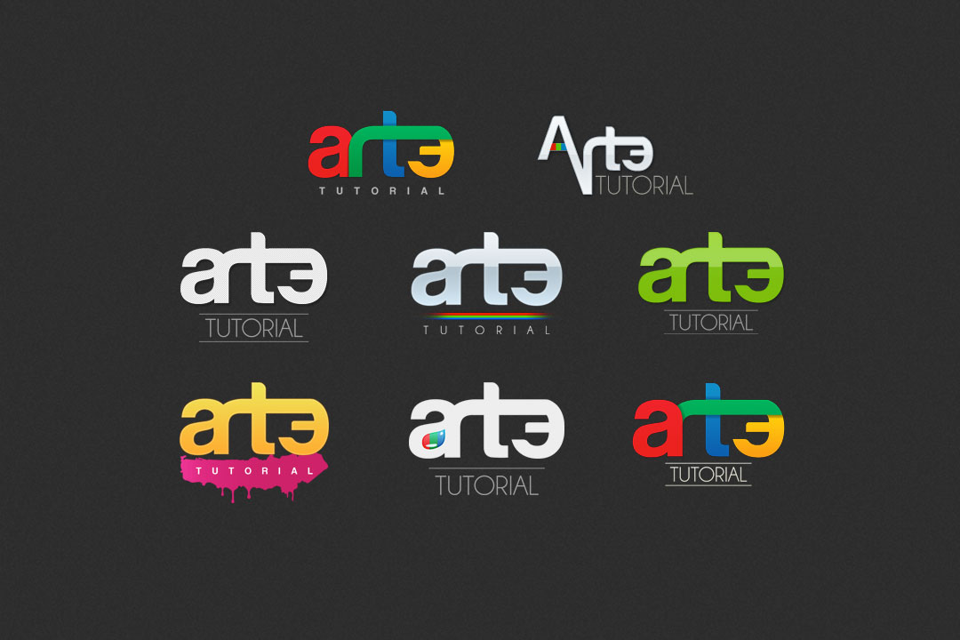 Arte Tutorial Logo Proposals